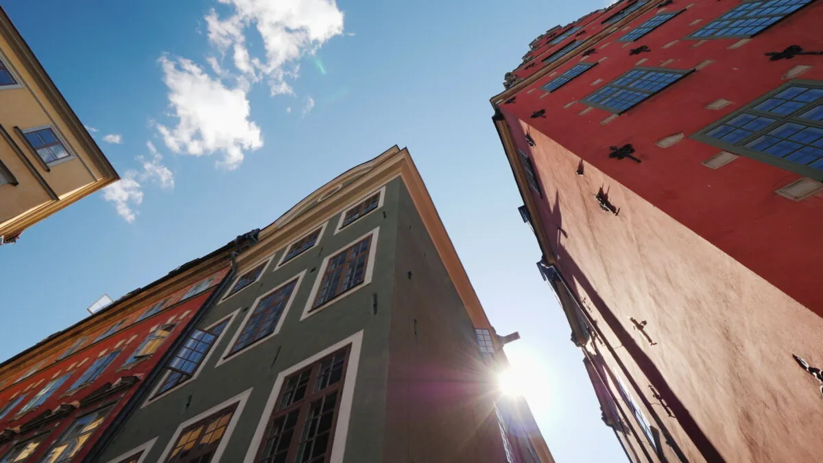Pågående stambyte i flerbostadshus